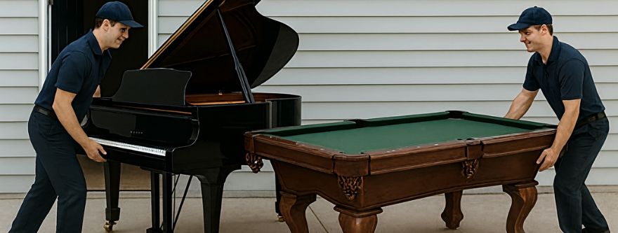 Pool Table & Piano Moves Banner